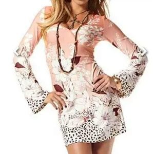 Floral multi print dress